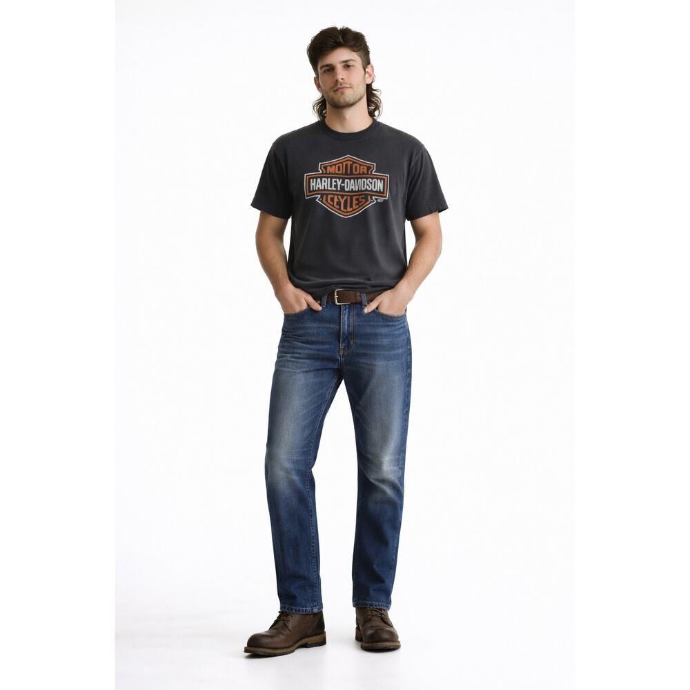 Bonobos The Blue Jean Vintage Whisker Stretch Straight Leg Denim Jeans 31x30